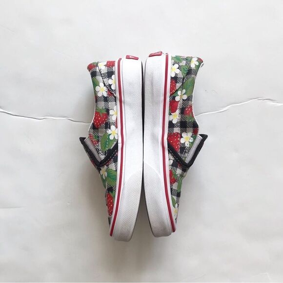 Vans strawberry print slip on sneakers VGUC size 13 kids: - Picture 3 of 8
